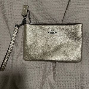 Never used COACH WRISTLET, Gold